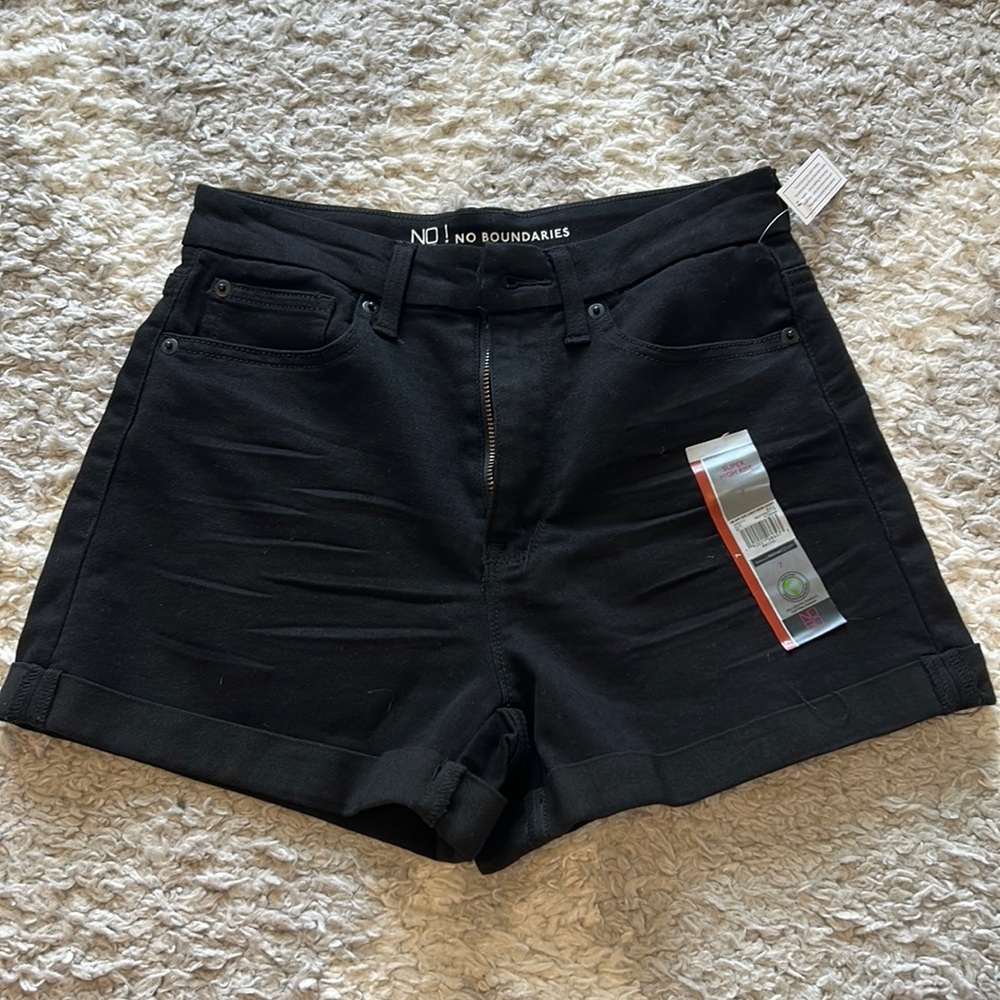 no boundaries jean shorts